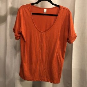 Orange t-shirt